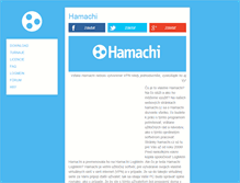 Tablet Screenshot of hamachi.sk